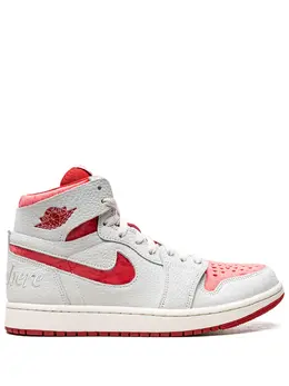 Jordan: Белые кроссовки  Air Jordan 1 Zoom