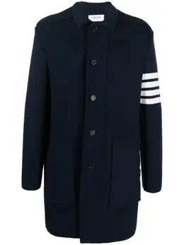 Thom Browne: Трикотажный кардиган  4-Bar