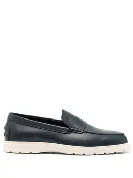 Tod's: Синие туфли 