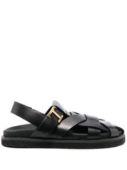 Tod's: Чёрные сандалии 