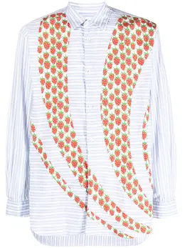 Comme Des Garçons Shirt: Рубашка с принтом 