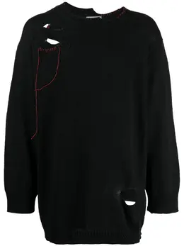 Yohji Yamamoto: Свитер с длинным рукавом 