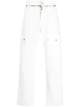 Balmain: Прямые джинсы 