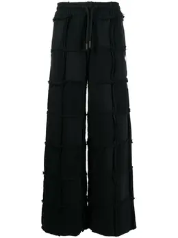 Marcelo Burlon County of Milan: Чёрные брюки 