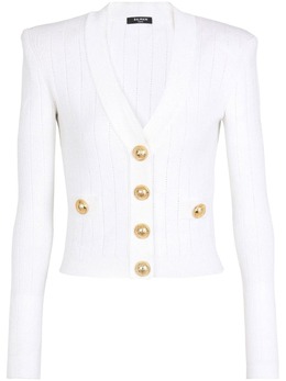 Balmain: Трикотажный кардиган 