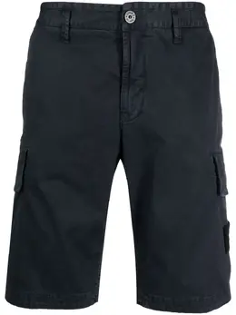 Stone Island: Синие шорты  Compass