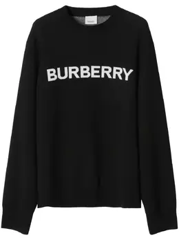 Burberry: Трикотажный свитер 