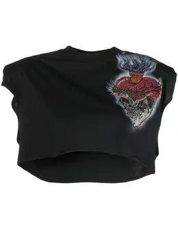 Philipp Plein: Чёрная футболка  Tattoo