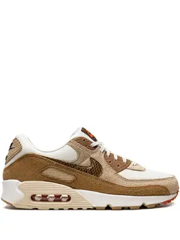 Nike: Бежевые кроссовки  Air Max 90