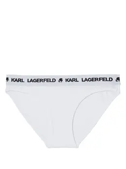Karl Lagerfeld: Белые трусы 