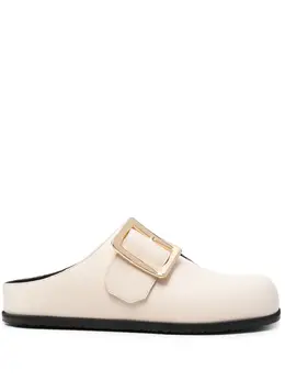 Bally: Белые сабо 