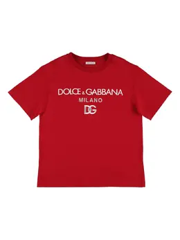 DOLCE & GABBANA: Бавовняні футболки  T