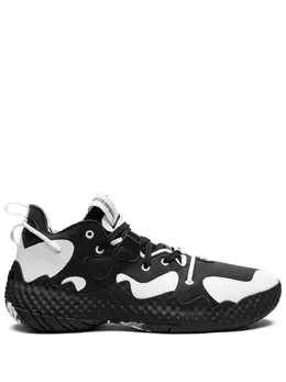 adidas: Чёрные кроссовки  Harden
