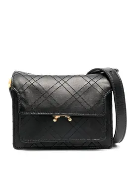 Marni: Чёрная сумка  Mini Trunk