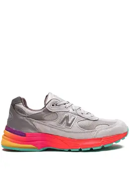 New Balance: Многоцветные кроссовки  992