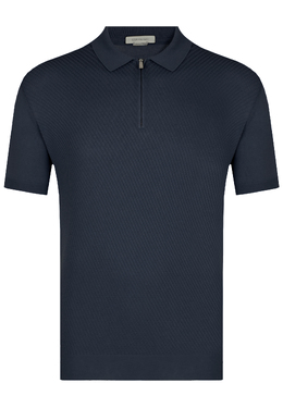 CORNELIANI: Синее поло 