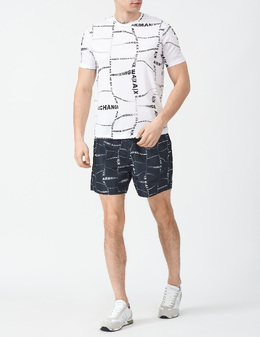 ARMANI EXCHANGE: Білі футболки 