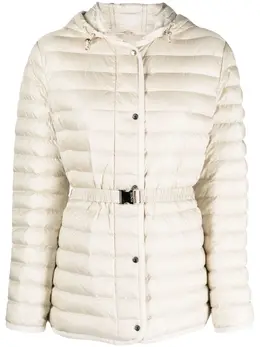 Moncler: Белая куртка 