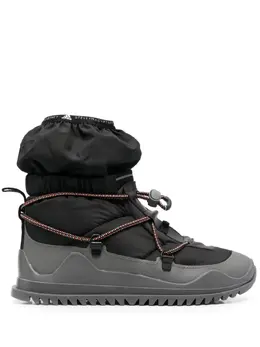 adidas by Stella McCartney: Чёрные ботинки 