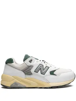 New Balance: Белые кроссовки 
