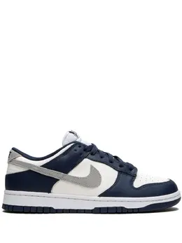 Nike: Синие кроссовки  Dunk Low