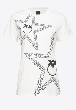 PINKO: Белая футболка 