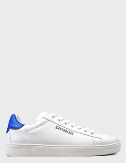 BIKKEMBERGS: Белые кеды 