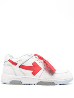 Off-White: Белые кроссовки  Out of Office