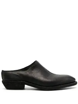 Guidi: Чёрные мокасины 