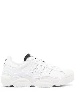 adidas: Белые кроссовки  Superstar