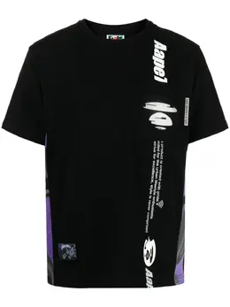 AAPE BY *A BATHING APE®: Футболка с принтом 