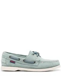 Sebago: Зелёные лоферы 