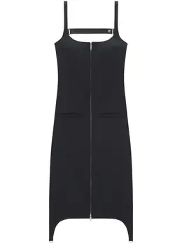 Courrèges: Платье на бретельках 