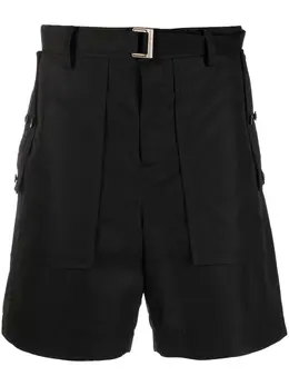 sacai: Хлопковые шорты 
