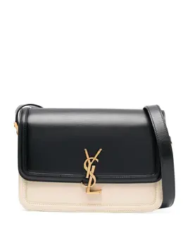 Saint Laurent: Двухцветная сумка  Solferino