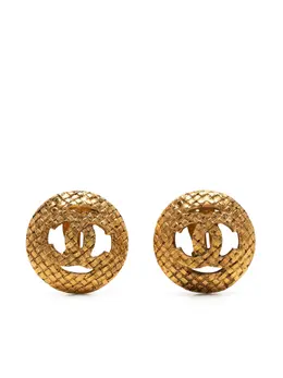 CHANEL Pre-Owned: Серьги 