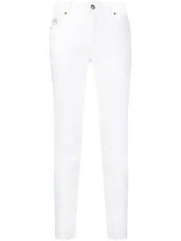 Versace Jeans Couture: Белые джинсы 