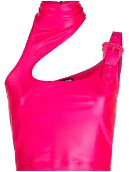 Versace Jeans Couture: Розовый топ 