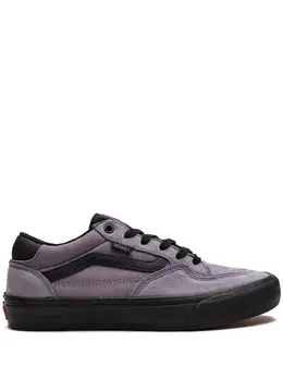 Vans: Фиолетовые кроссовки 
