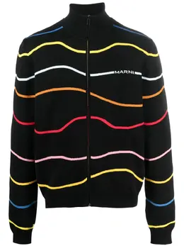 Marni: Кардиган в полоску 