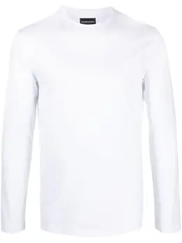 Emporio Armani: Белый свитер 