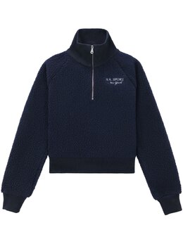 Sporty & Rich: Флисовый свитшот 