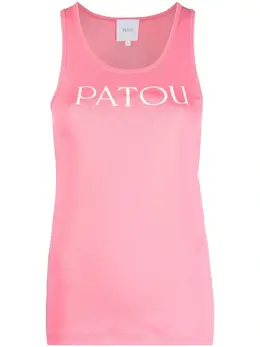 Patou: Майка с принтом 