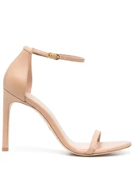 Stuart Weitzman: Бежевые сандалии  Nudistsong