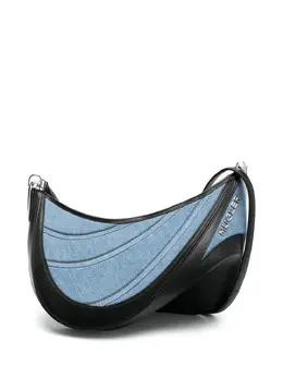 Mugler: Голубая сумка 
