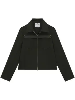 Courrèges: Чёрная куртка 