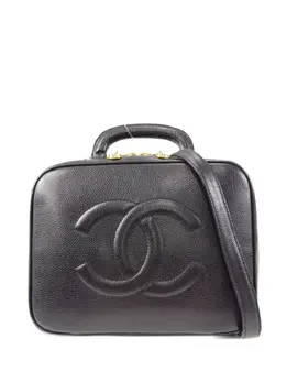 CHANEL Pre-Owned: Чёрная сумка 