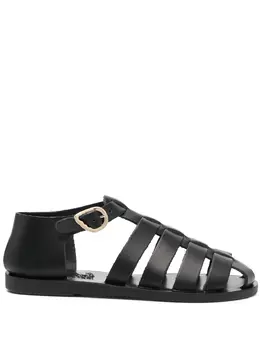 Ancient Greek Sandals: Чёрные сандалии 