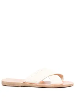 Ancient Greek Sandals: Белые мокасины 