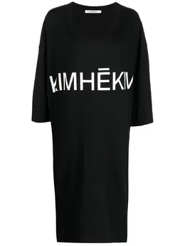 Kimhekim: Платье с принтом 
